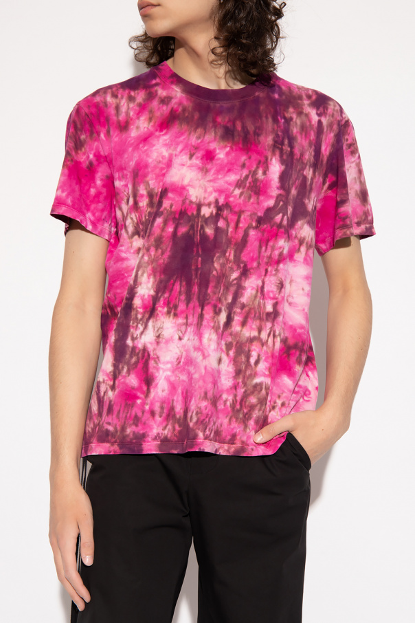 Comme des garcons pink tie dye shirt online